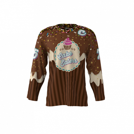 Cake Eaters Chocolate Hockey Jersey