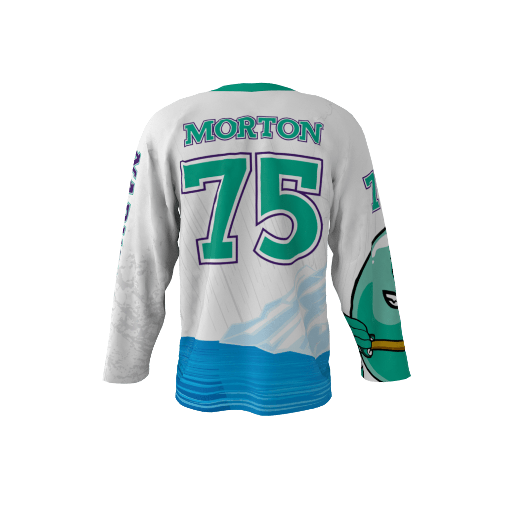 Narwhals White Hockey Jersey - Image 3