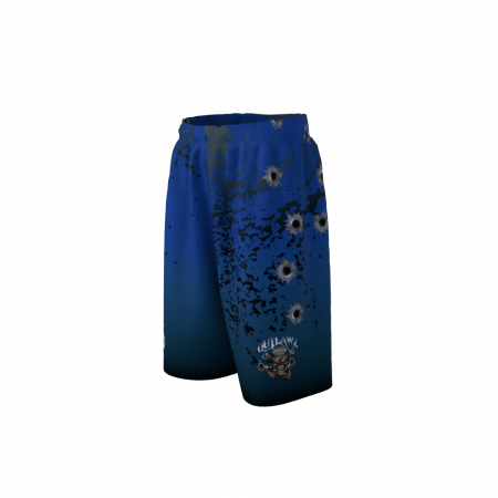 Outlawz Blue Softball Shorts