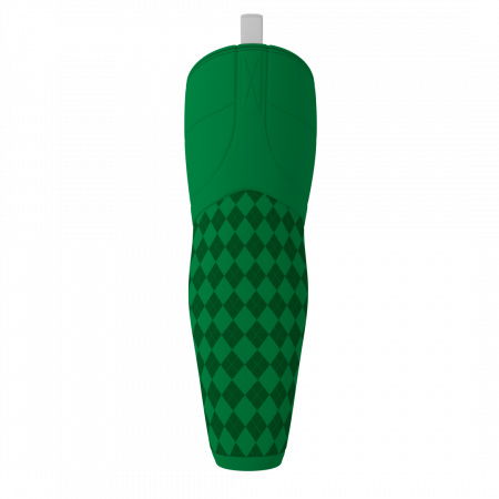 Argyle Green Ice Hockey Socks