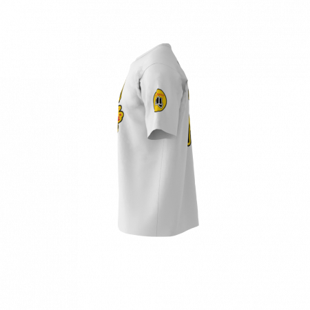 Alternative view of Cobra Kai White Softball Jersey