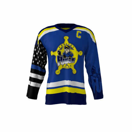 Force Blue Hockey Jersey
