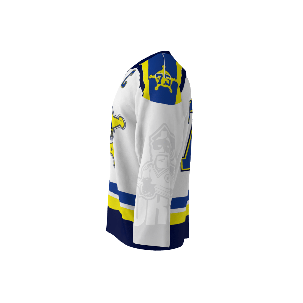 Force White Hockey Jersey - Image 2