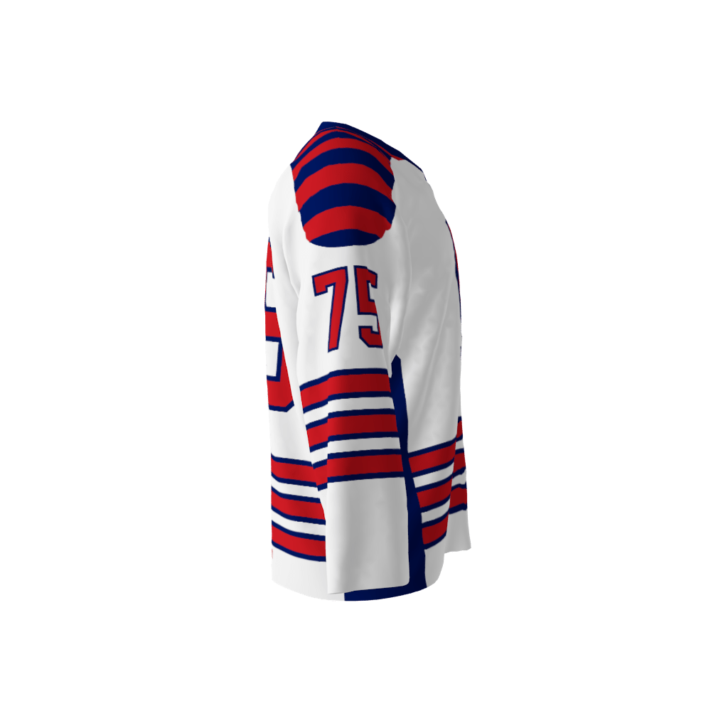 Scorgasms White Hockey Jersey - Image 4