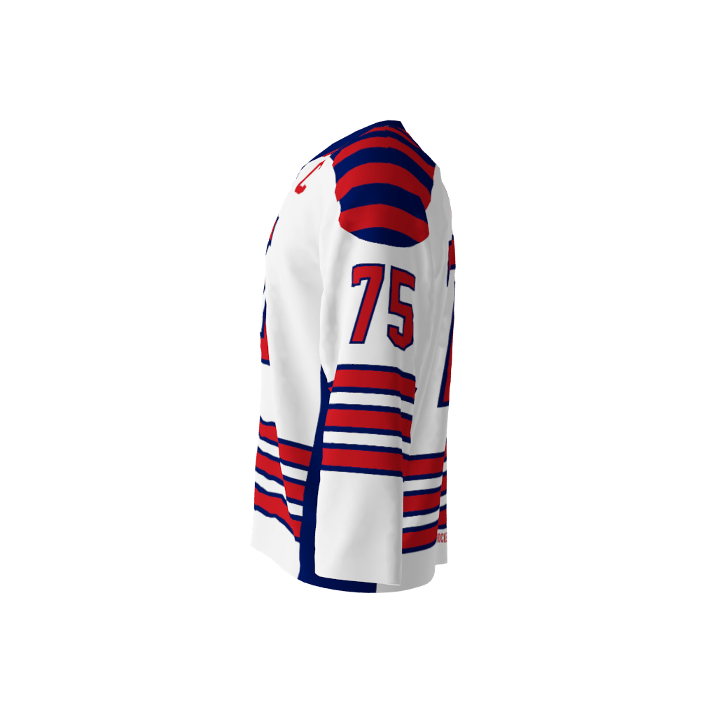 Scorgasms White Hockey Jersey - Image 2