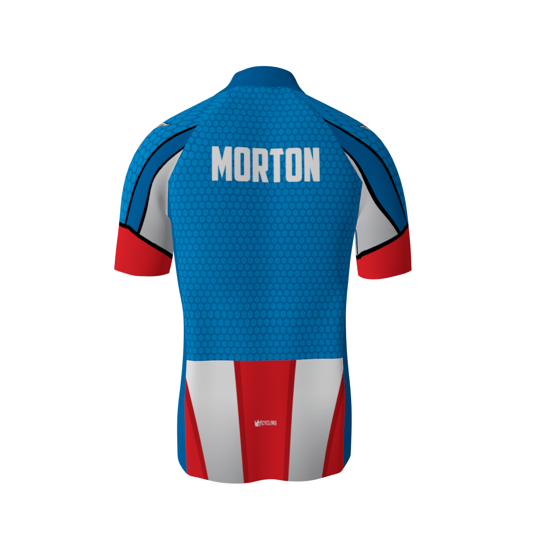 American Captain Custom Dye Sublimated Cycling Jersey