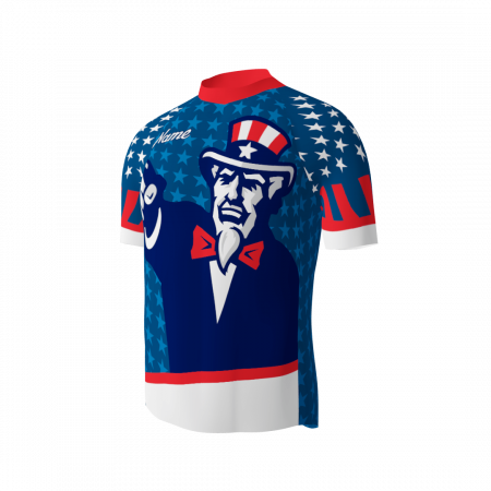 Ol' Glory Custom Dye Sublimated Cycling Jersey