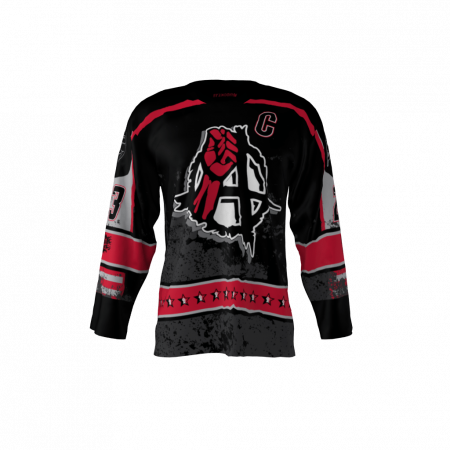 Anarchy Black Hockey Jersey