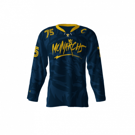 Monarchs Navy Hockey Jersey