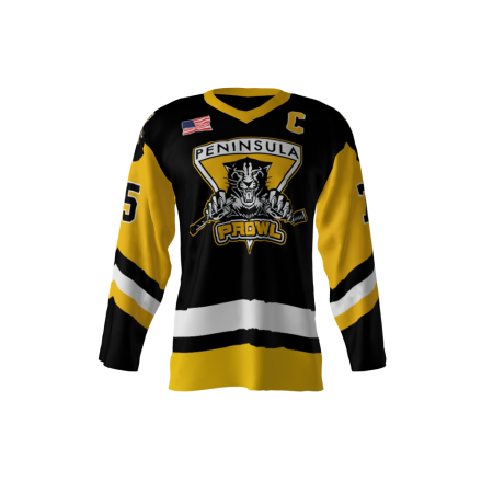 Prowl Black Hockey Jersey