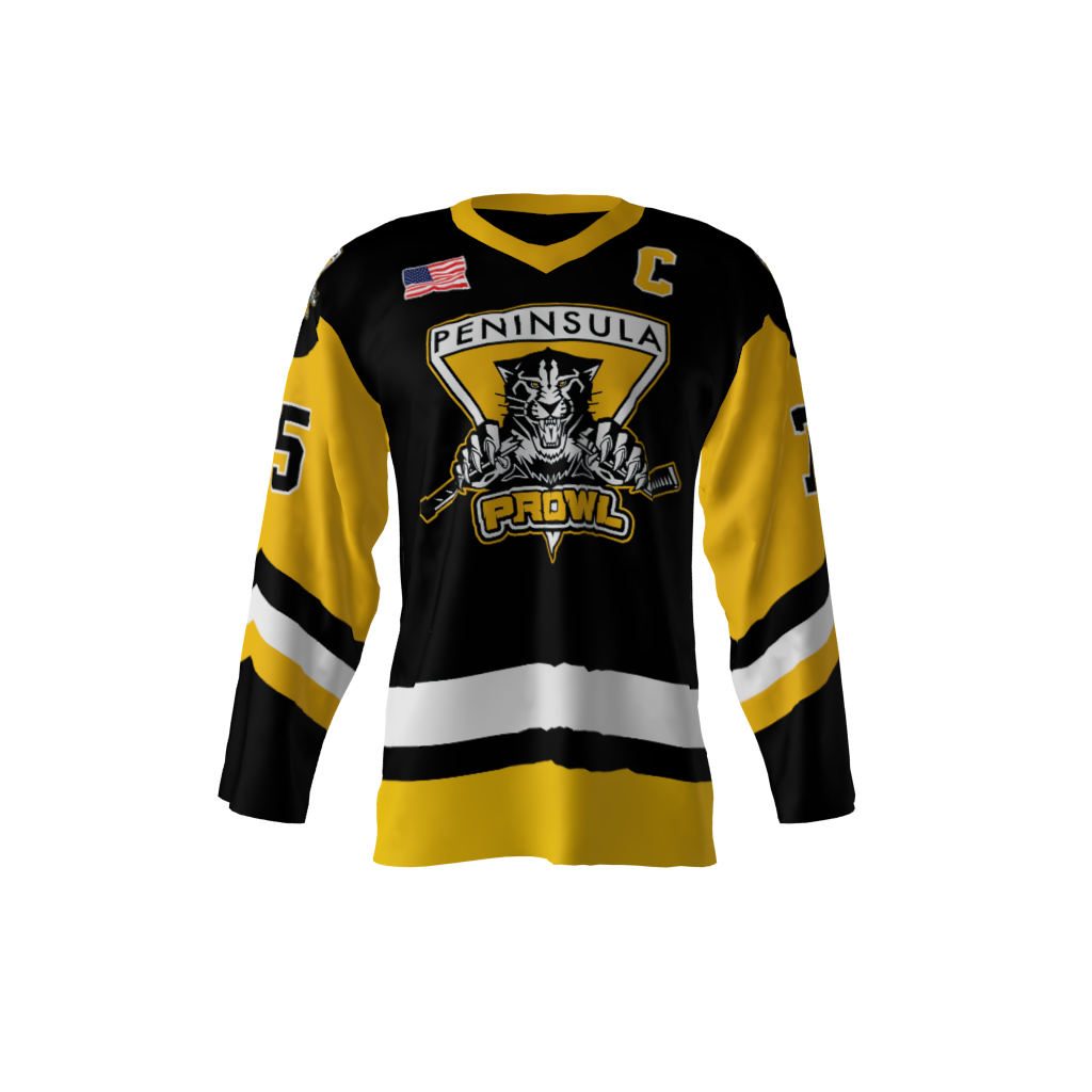 Prowl Black Hockey Jersey