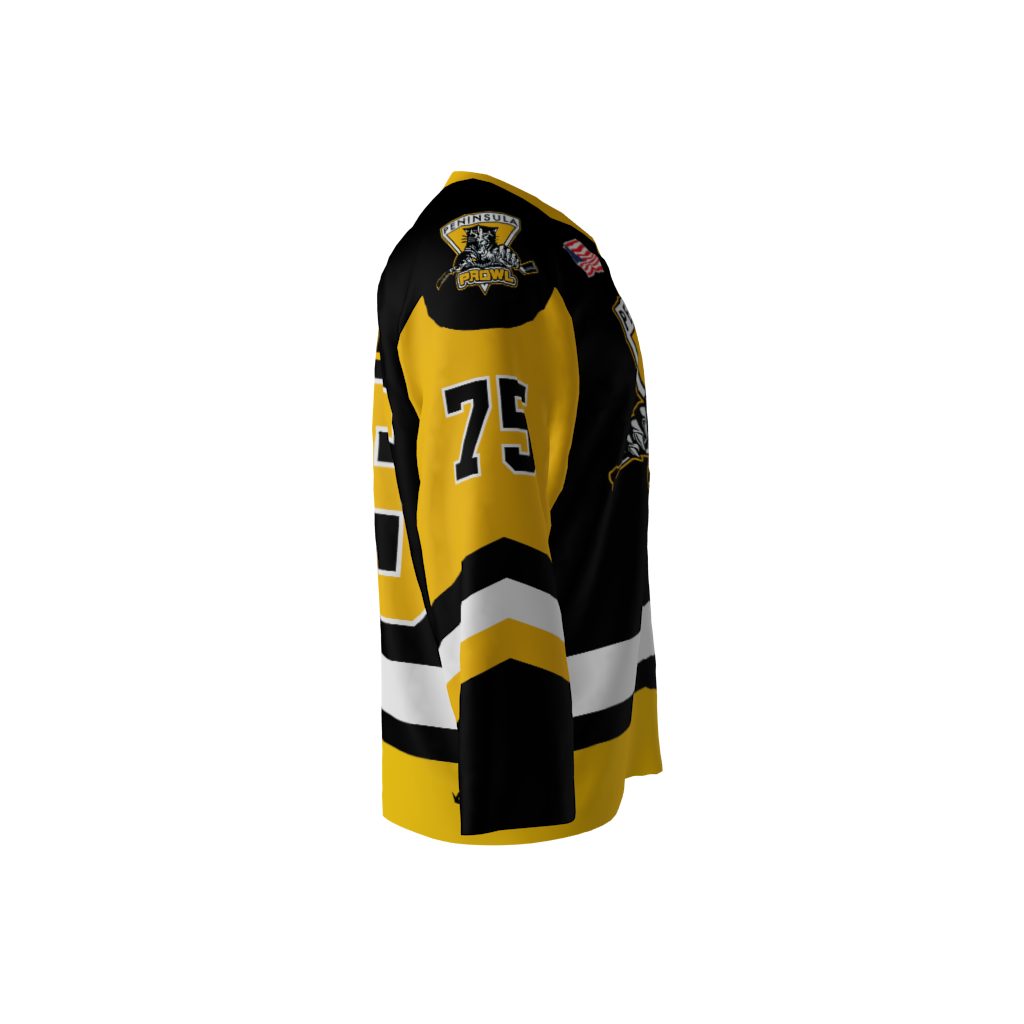 Prowl Black Hockey Jersey - Image 4