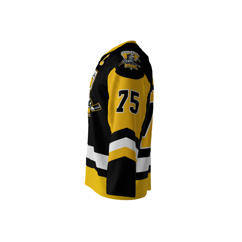 Prowl Black Hockey Jersey - Image 2
