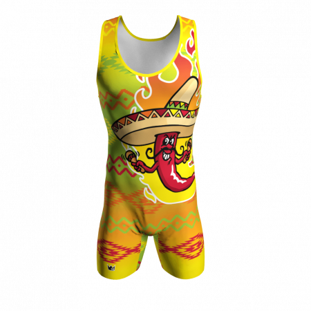 caliente custom wrestling singlet