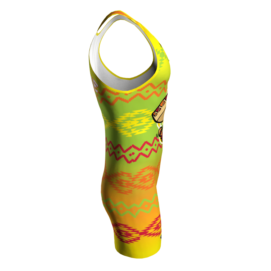 caliente custom wrestling singlet