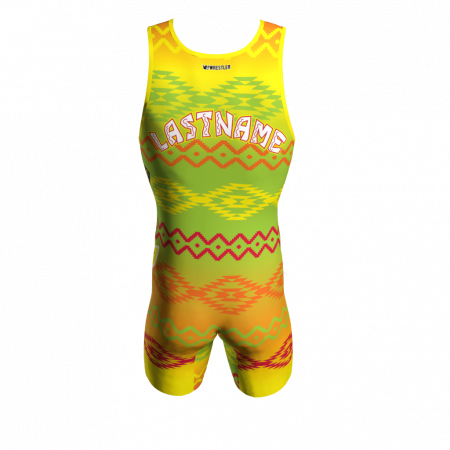 caliente custom wrestling singlet