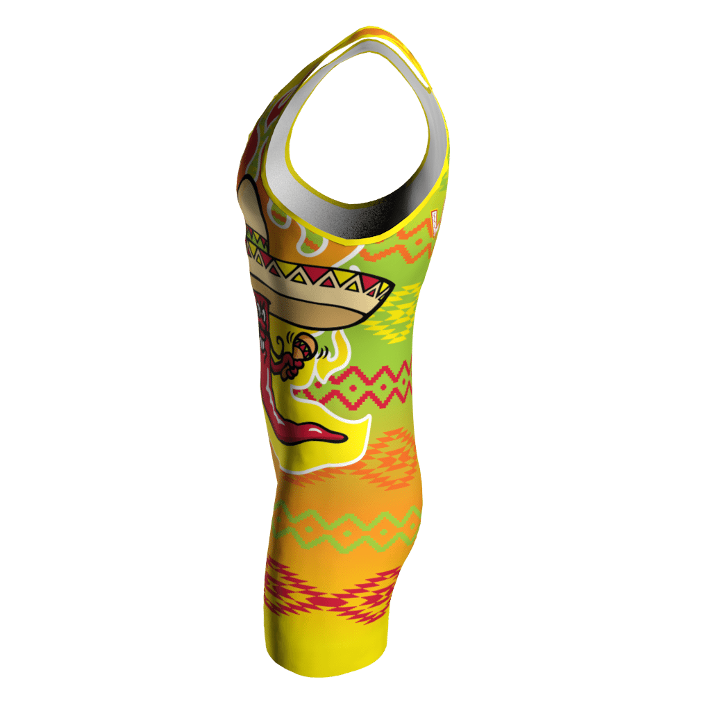 caliente custom wrestling singlet