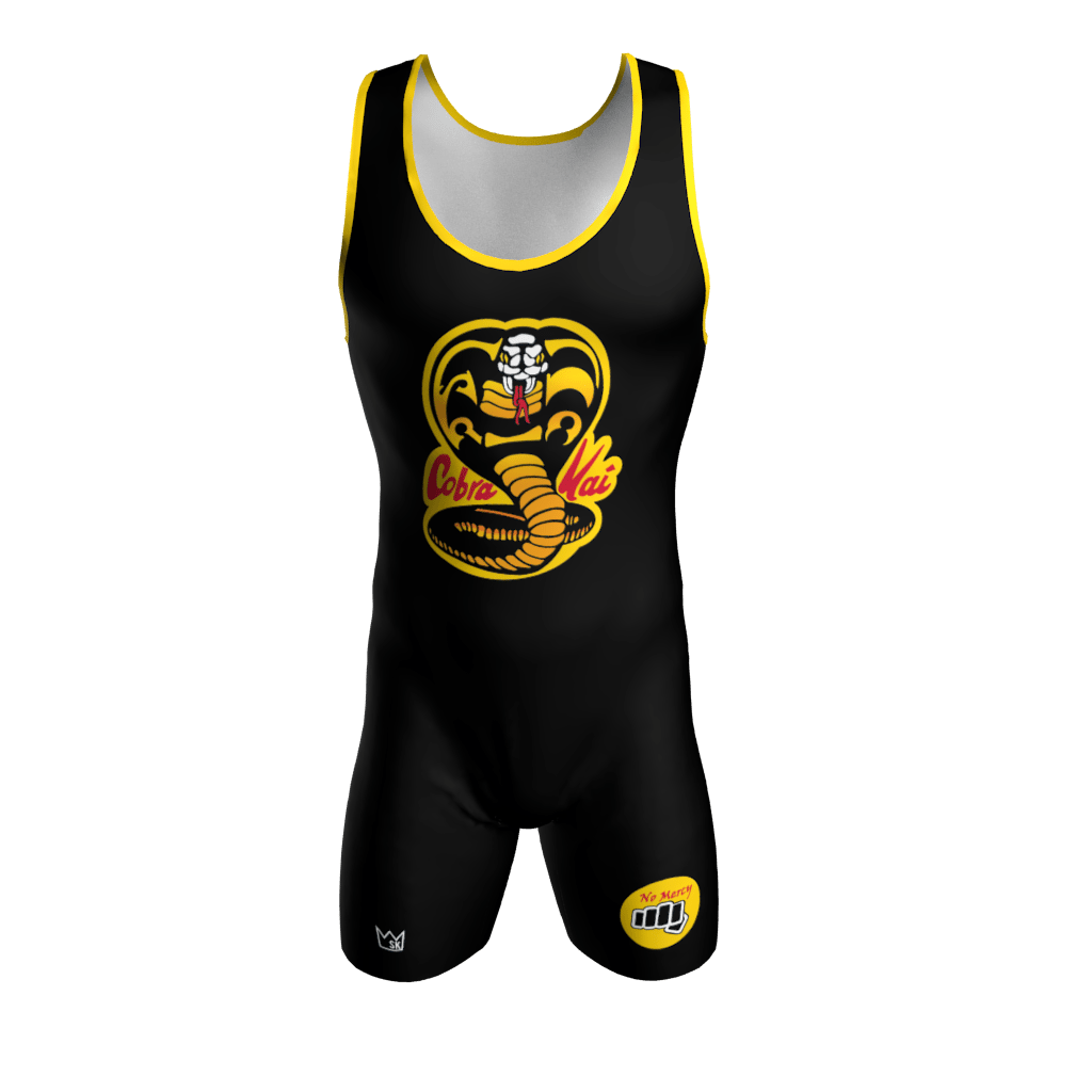 cobra kai custom wrestling singlet