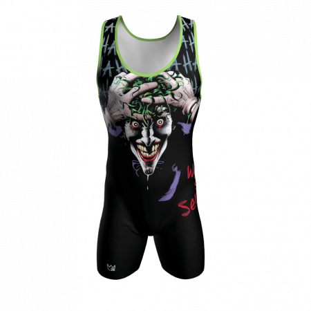 jokers custom wrestling singlet