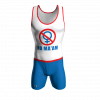 no ma'am custom wrestling singlet