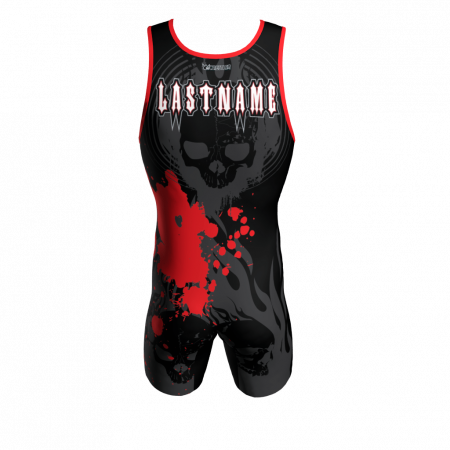 nightmare custom wrestling singlet