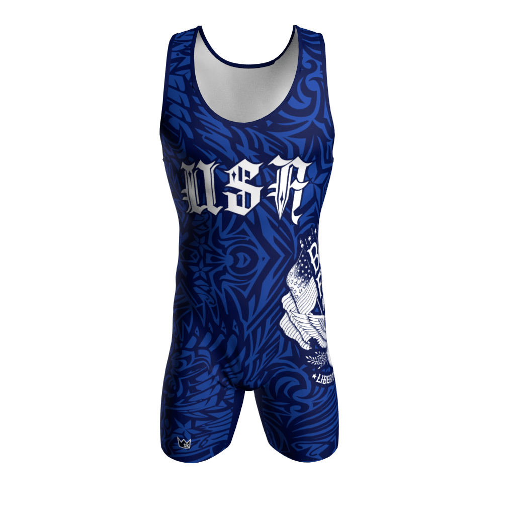 usa custom wrestling singlet