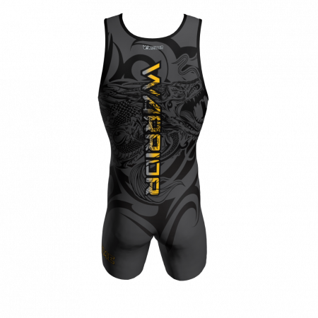 warriors custom wrestling singlet