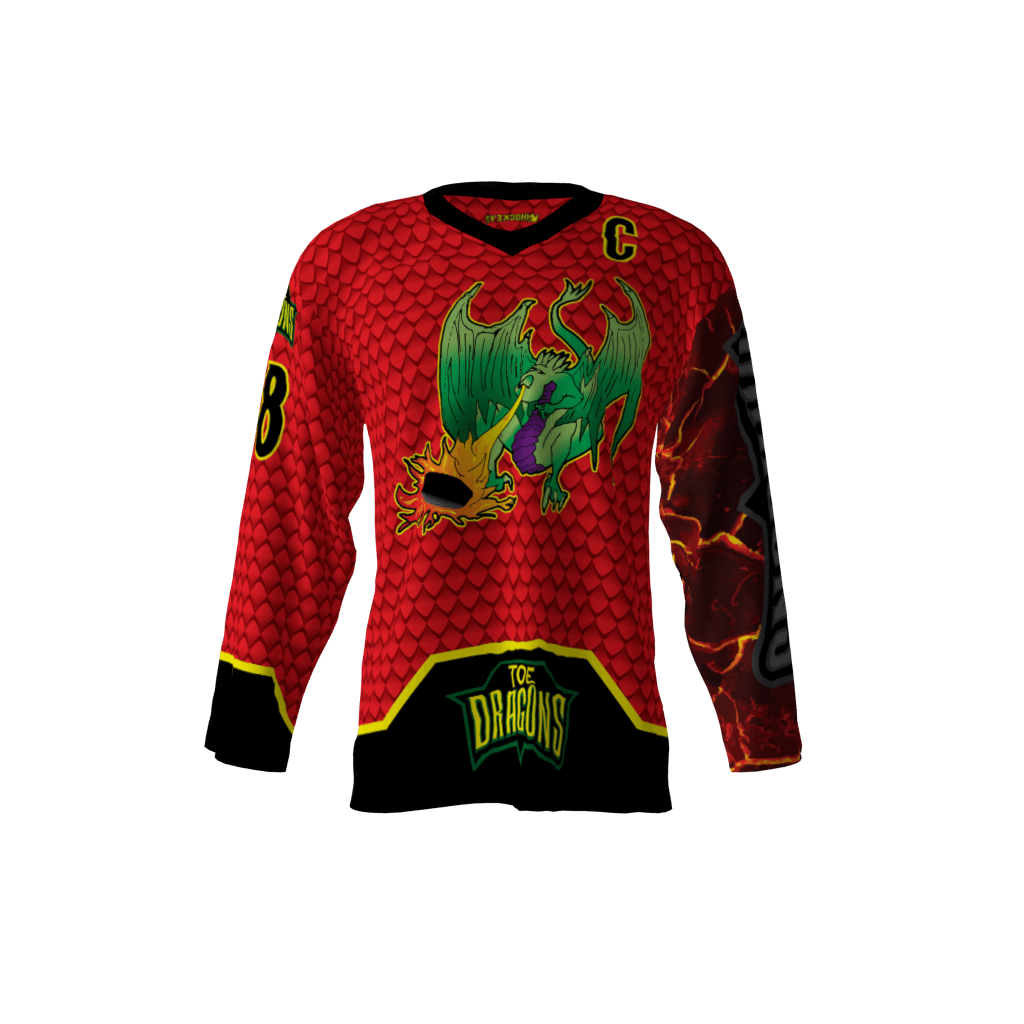 Toe Dragons Hockey Jersey