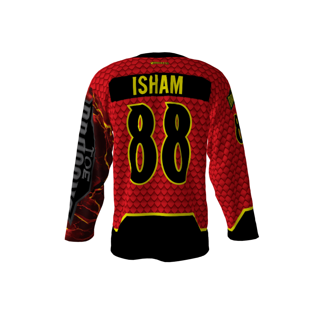 Toe Dragons Hockey Jersey - Image 3