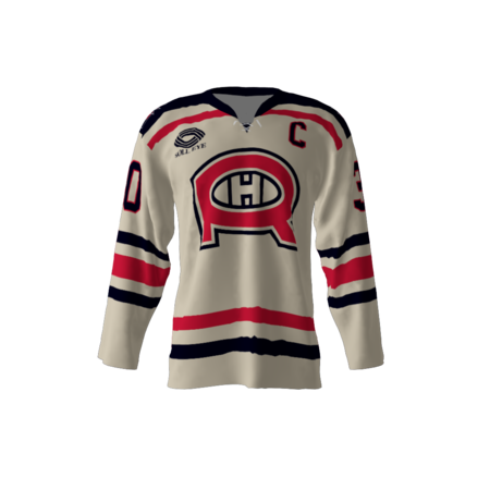 Rho Cream Hockey Jersey