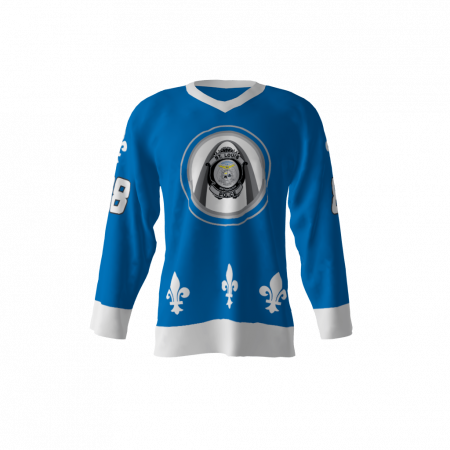 St Louis Blue Police Hockey Jersey
