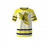 Killer Bees White Softball Jersey