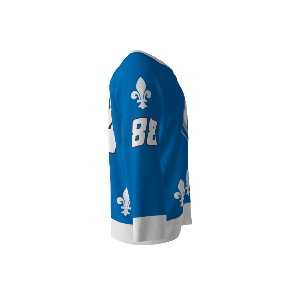 St Louis Blue Police Hockey Jersey - Image 4