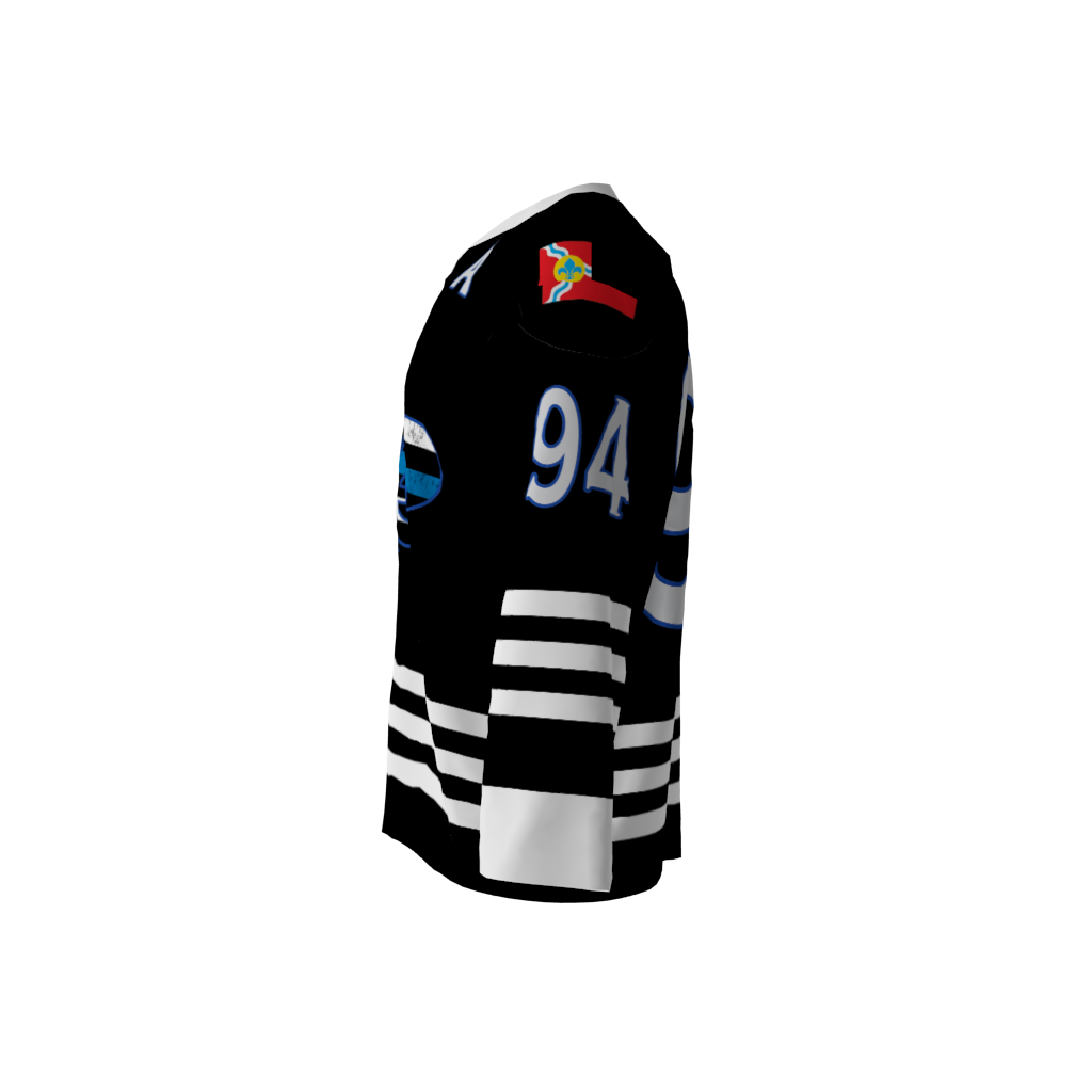 St Louis Black Police Hockey Jersey - Image 2