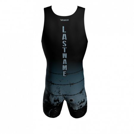 punishers custom wrestling singlet