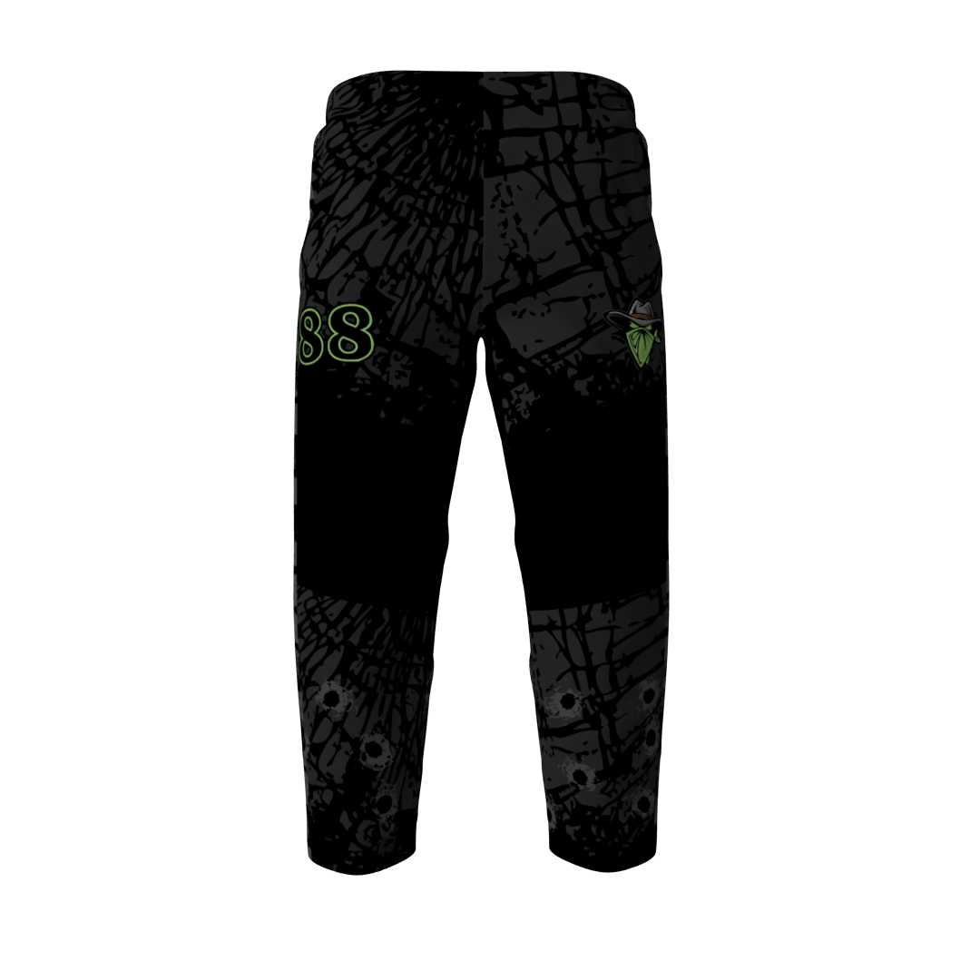 Outlaws Green Inline Hockey Pants - Image 3