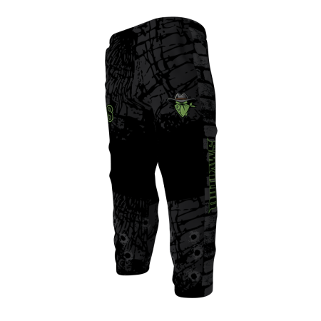 Outlaws Green Inline Hockey Pants