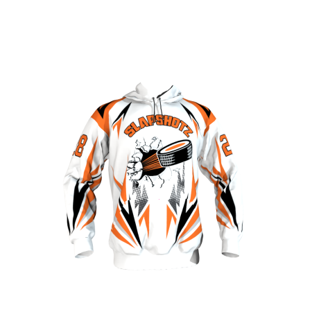 Slapshotz White Hoodie