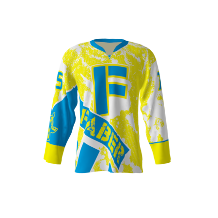 Faber Yellow Hockey Jersey