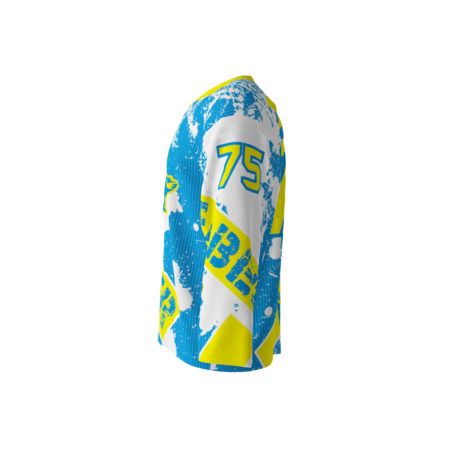 Alternative view of Faber Blue Hockey Jersey