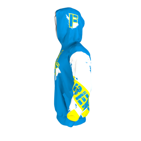 Alternative view of Faber Blue Hoodie