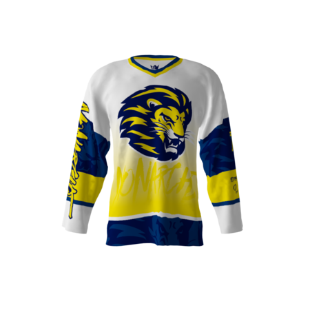 Monarchs White Hockey Jersey