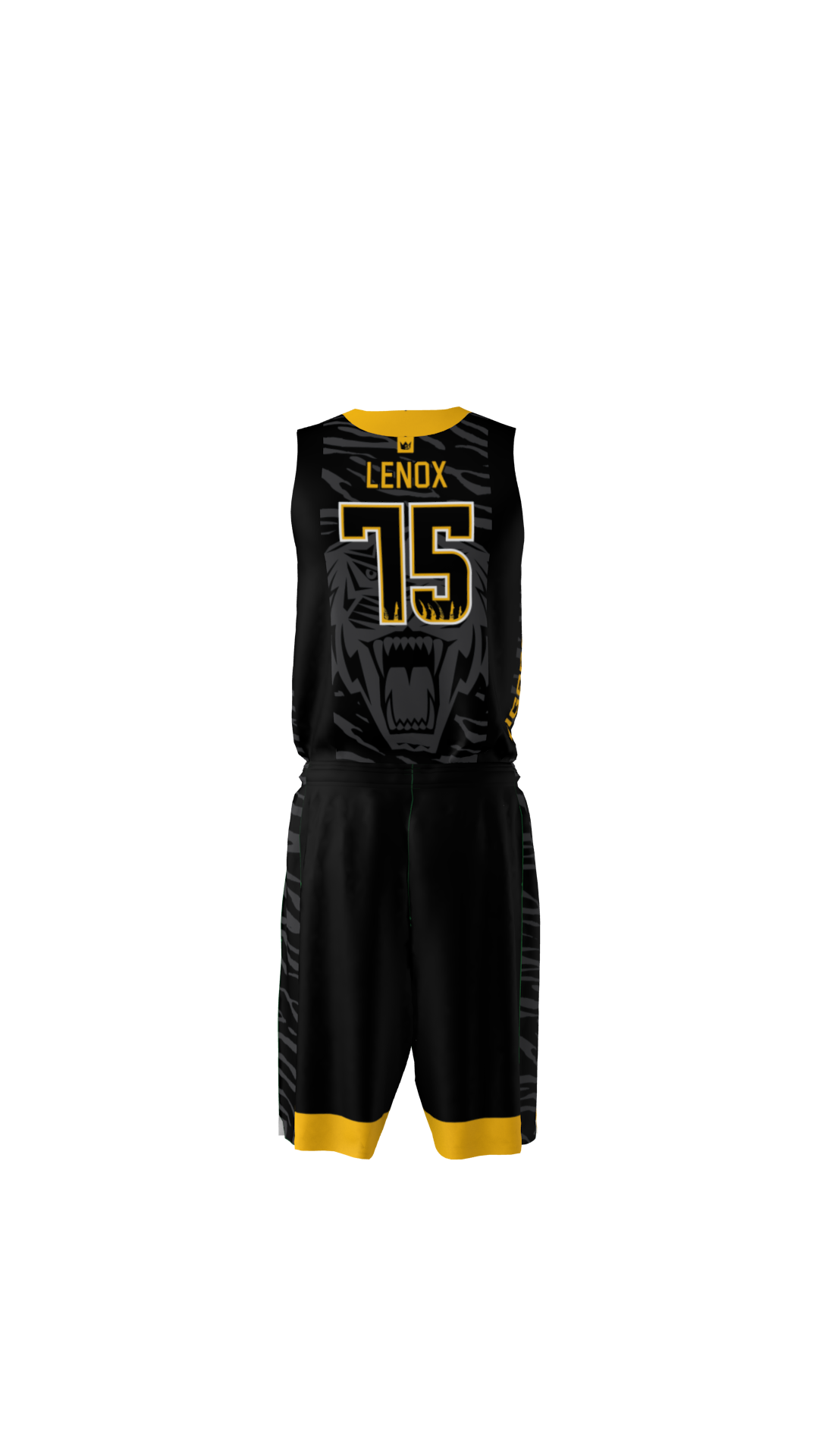 Tigers Basketball Uniform - Image 4