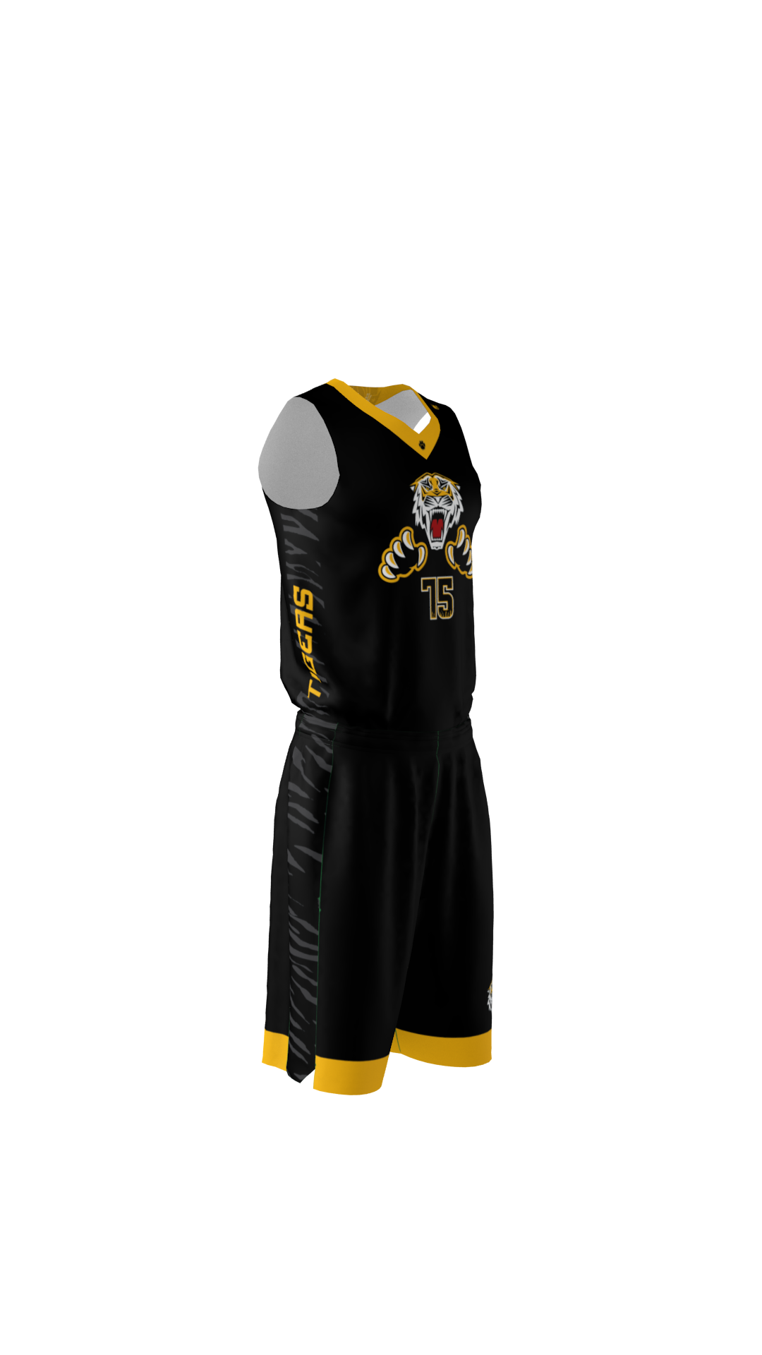 Tigers Basketball Uniform - Image 3