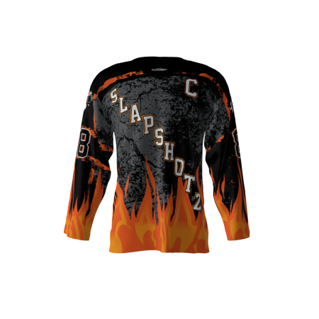 Slapshotz Flames Hockey Jersey
