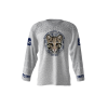 Whore Island Ocelots Gray Hockey Jersey