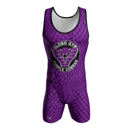 Purple Cobras Wrestling Singlet