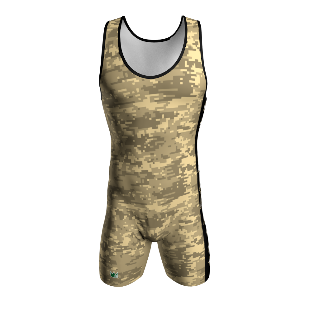 Army Wrestling Singlet