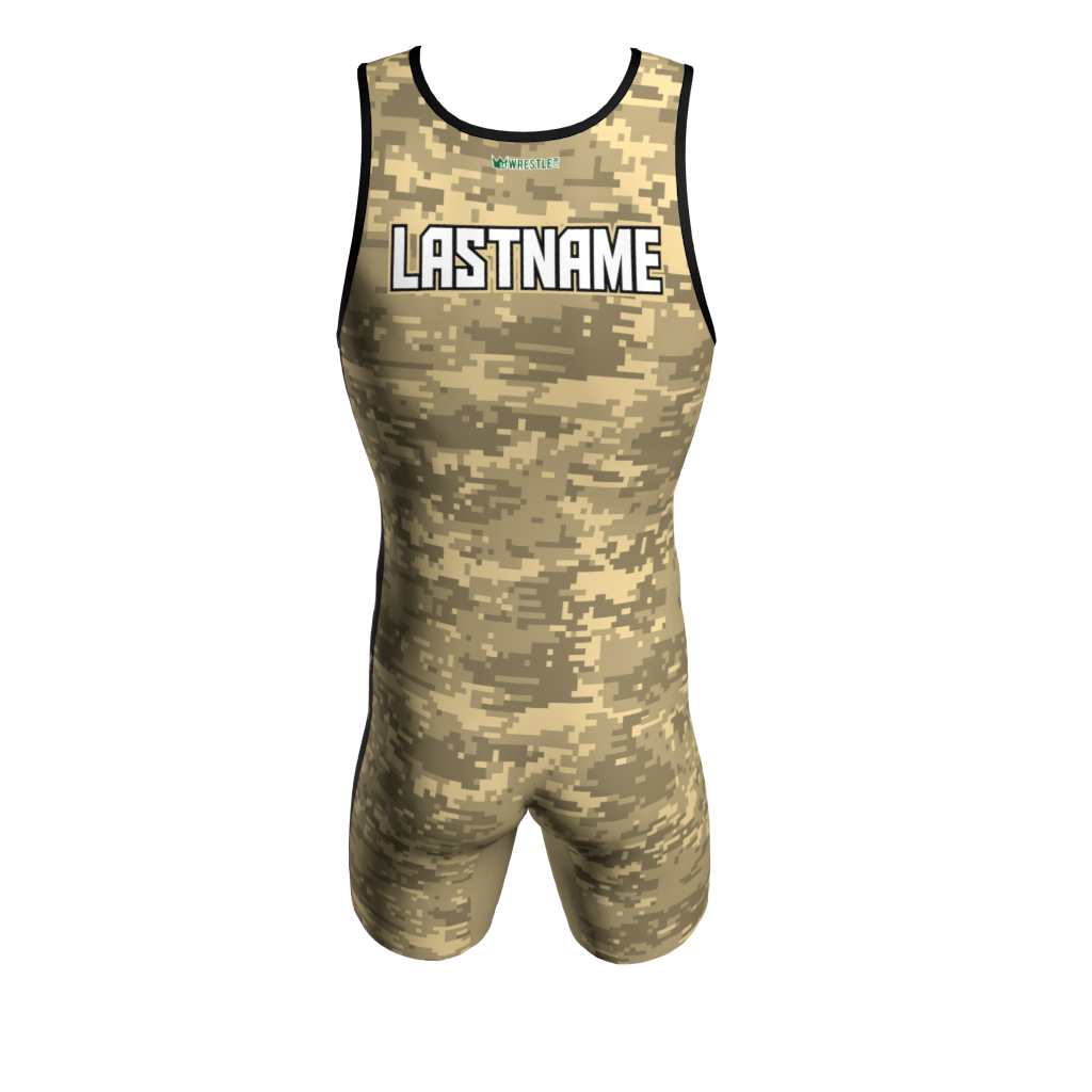 Army Wrestling Singlet - Image 3