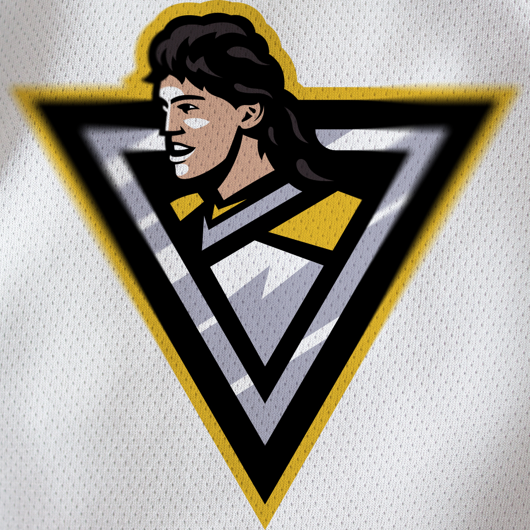 Jagr Bombs Black & Orange Hockey Jersey - Image 6